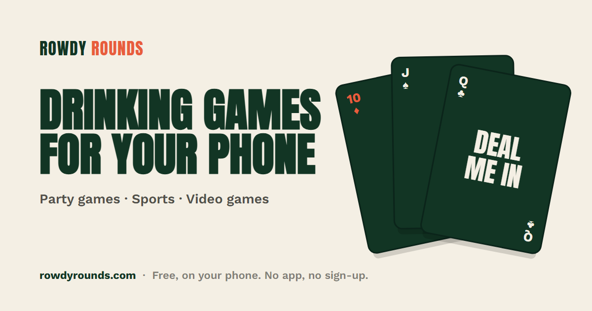 RowdyRounds - a browser drinking game for watching sports and esports